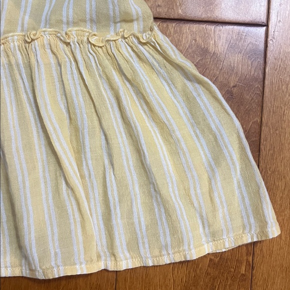 American Eagle Yellow Striped Camisole Size XS Semi Sheer Fairy Coquette Beach - Picture 7 of 10